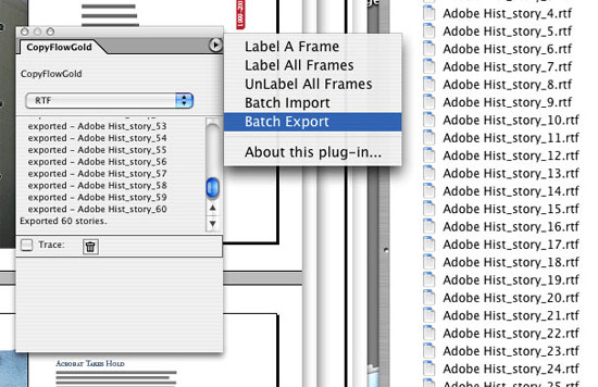 CopyFlow Gold for InDesign